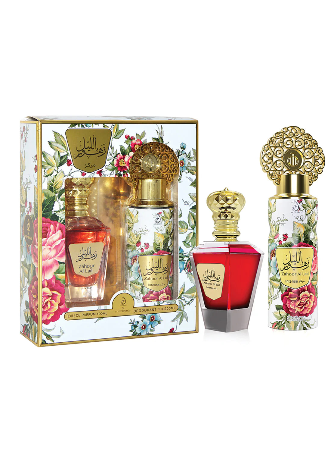 Arabiyat Zahoor Al Lail EDP Intense 100ML + DEO 200ML