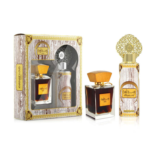 Arabiyat Khashab & Oud White EDP 100ML + DEO 200ML